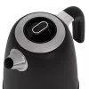 Adler AD 1295b chaleira elétrica, 1,7 L, 2200 W, preta