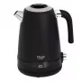 Chaleira elétrica Adler 1 L 2200 W preto aço inoxidável