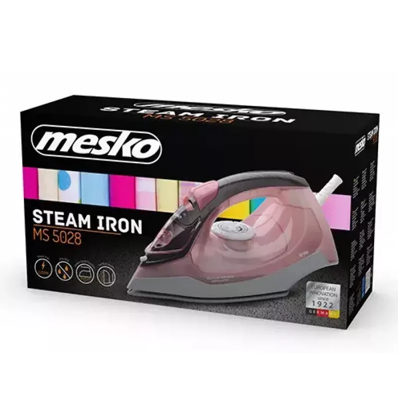 Ferro de engomar a seco e a vapor Mesko Home MS 5028