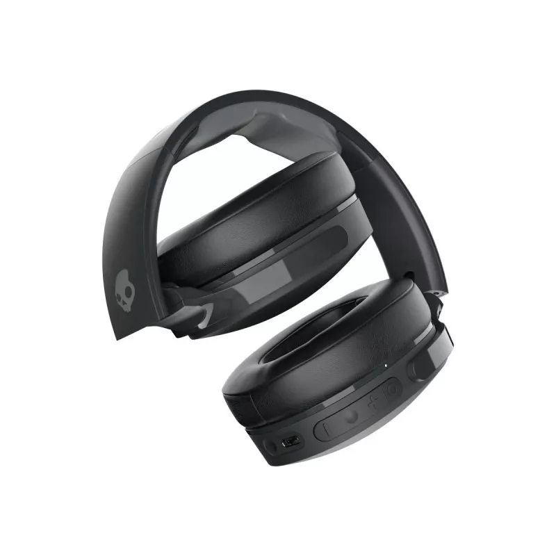 Skullcandy Hesh ANC S6HHW-N740 auscultadores over-ear, com fio e sem fios, Bluetooth, cancelamento ativo de ruído, USB-C, até 22 h, True Black