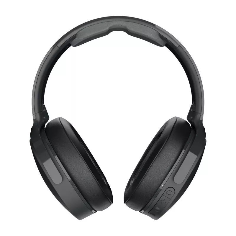 Skullcandy Hesh ANC S6HHW-N740 auscultadores over-ear, com fio e sem fios, Bluetooth, cancelamento ativo de ruído, USB-C, até 22 h, True Black
