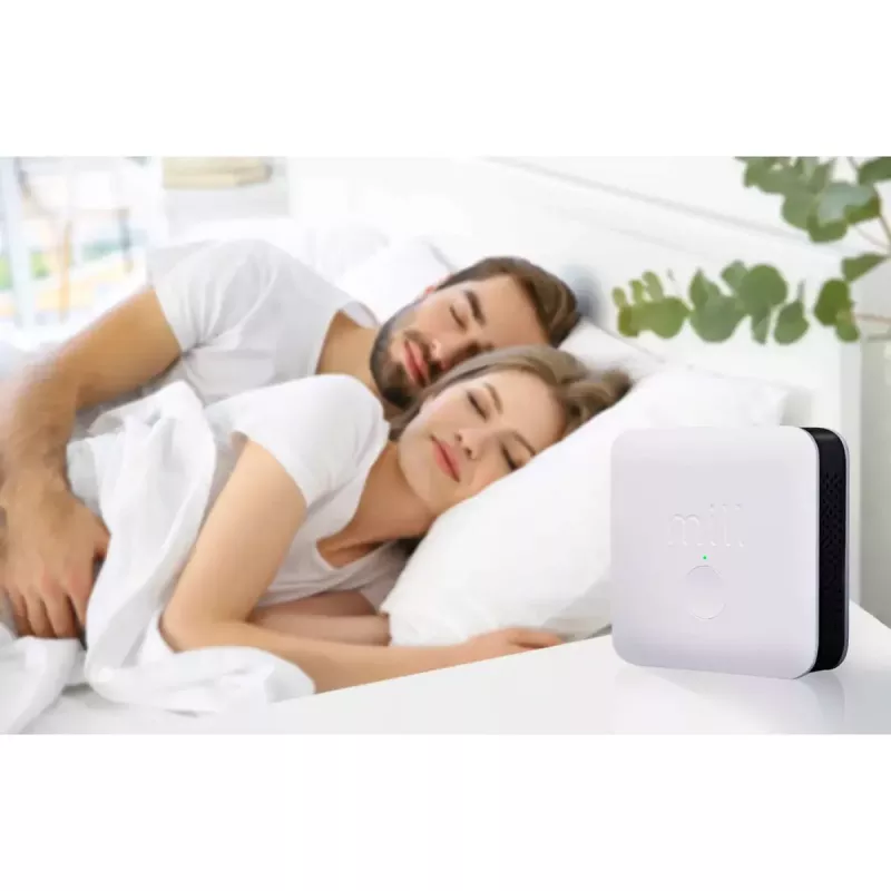 Sensor ambiental Mill Sense SENSEAIR – monitor sem fios da qualidade do ar, humidade e temperatura (pilha, Wi‑Fi, 70×30×70 mm)