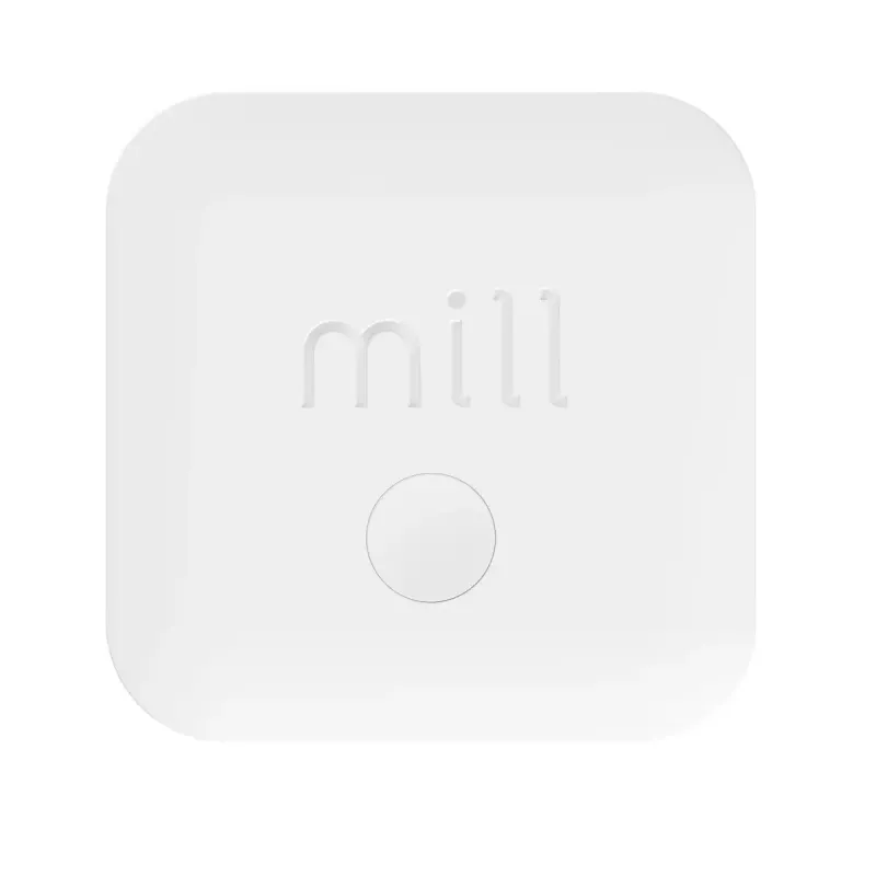 Sensor ambiental Mill Sense SENSEAIR – monitor sem fios da qualidade do ar, humidade e temperatura (pilha, Wi‑Fi, 70×30×70 mm)