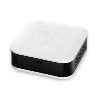Sensor ambiental Mill Sense SENSEAIR – monitor sem fios da qualidade do ar, humidade e temperatura (pilha, Wi‑Fi, 70×30×70 mm)