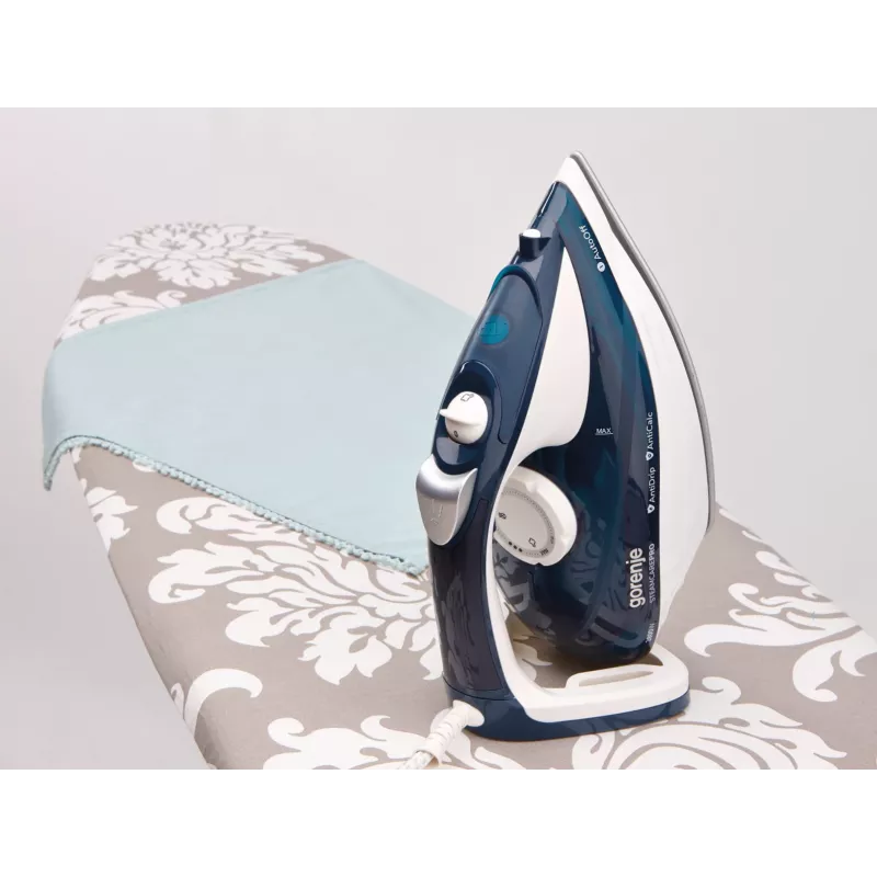 Ferro de engomar a vapor Gorenje SIH2600BLC base cerâmica 2600 W azul