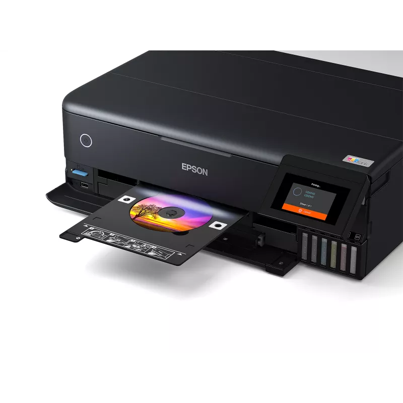 Impressora multifunções jato de tinta Epson EcoTank L8180 — A3+, cor, 5760x1440 DPI, 32 ppm, duplex, Wi‑Fi, Ethernet