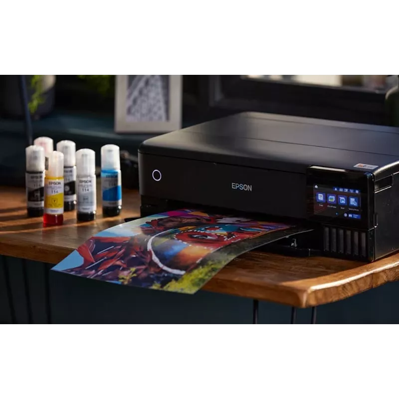 Impressora multifunções jato de tinta Epson EcoTank L8180 — A3+, cor, 5760x1440 DPI, 32 ppm, duplex, Wi‑Fi, Ethernet