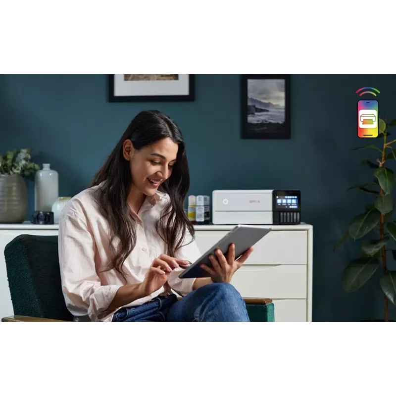 Impressora multifunções jato de tinta Epson EcoTank L8160 — impressão a cores, 5760x1440 DPI, 32 ppm, A4, Wi‑Fi, duplex