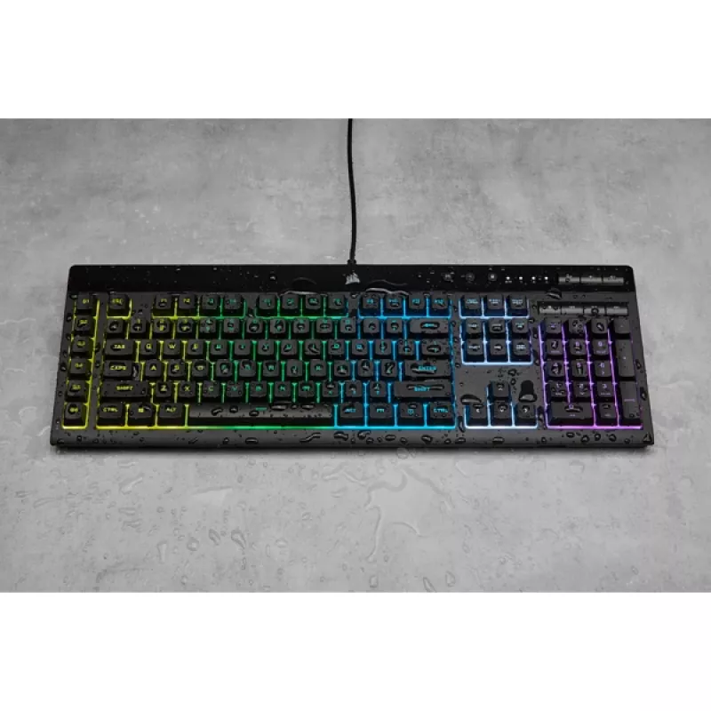 Teclado gaming CORSAIR - K55 RGB Pro Qwerty Us