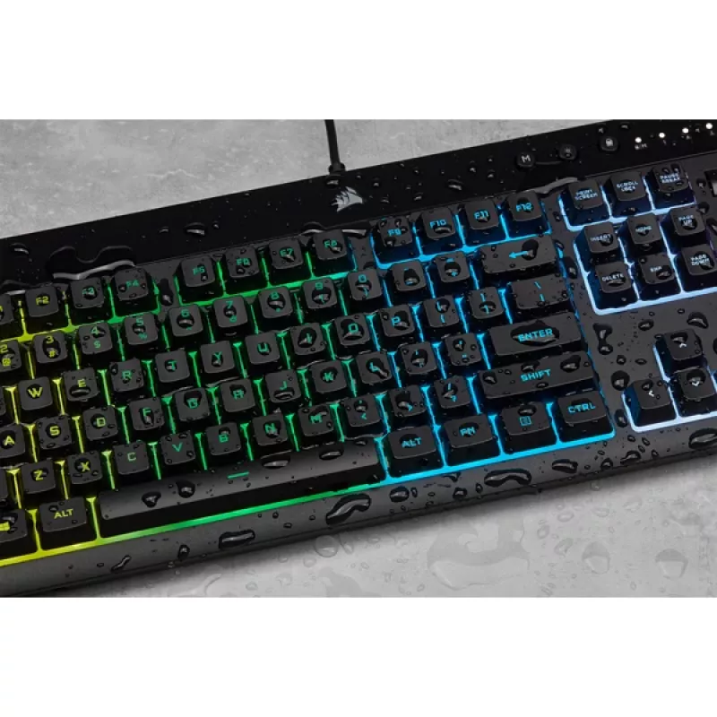 Teclado gaming CORSAIR - K55 RGB Pro Qwerty Us