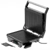 Grelhador de contacto Adler AD 3051 — aço inoxidável, 2200–2800 W, superfície de grelhador 1392 cm², temperatura regulável, placas antiaderentes