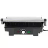 Grelhador de contacto Adler AD 3051 — aço inoxidável, 2200–2800 W, superfície de grelhador 1392 cm², temperatura regulável, placas antiaderentes