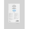 Almofada de limpeza de substituição Ecovacs D-CC3B para aspirador robô, pack de 3, azul/cinzento