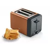 Torradeira Bosch TAT4P429 2 fatias 970 W preto/castanho, compacta em aço inoxidável