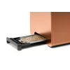 Torradeira Bosch TAT4P429 2 fatias 970 W preto/castanho, compacta em aço inoxidável