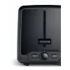 Torradeira Bosch TAT4P429 2 fatias 970 W preto/castanho, compacta em aço inoxidável