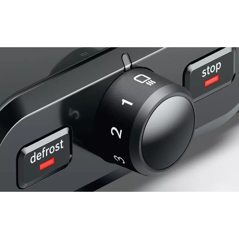 Torradeira Bosch TAT4P429 2 fatias 970 W preto/castanho, compacta em aço inoxidável