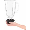 Batedeira de mesa Tefal BlendForce II BL4388 — 800 W, jarro de vidro de 1,25 l, trituração de gelo, preto/aço inoxidável escovado