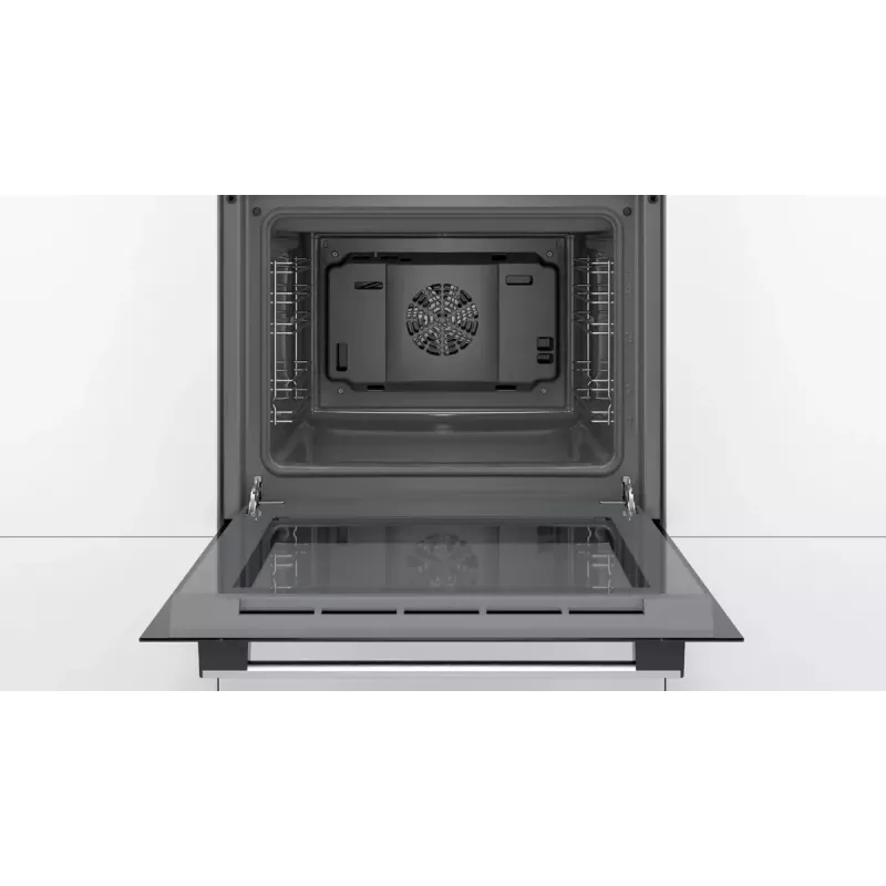 Forno de encastrar Bosch Serie 2 HBF010BR1S elétrico, 66 l, aço inoxidável, botões rotativos