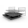 Forno de encastrar Bosch Serie 2 HBF010BR1S elétrico, 66 l, aço inoxidável, botões rotativos