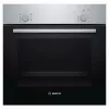 Forno de encastrar Bosch Serie 2 HBF010BR1S elétrico, 66 l, aço inoxidável, botões rotativos