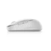 Rato DELL Pro Premium Compact – MS7421W – prateado platina, ambidestro, ótico, RF Wireless + Bluetooth, 1600 DPI, platina, prateado (embalagem aberta)