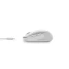 Rato DELL Pro Premium Compact – MS7421W – prateado platina, ambidestro, ótico, RF Wireless + Bluetooth, 1600 DPI, platina, prateado (embalagem aberta)
