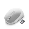 Rato DELL Pro Premium Compact – MS7421W – prateado platina, ambidestro, ótico, RF Wireless + Bluetooth, 1600 DPI, platina, prateado (embalagem aberta)
