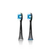 Cabeças de escova de dentes ETA ETA070790600 — 2 unid., compatíveis com escovas de dentes elétricas ETA, cores preto/azul/branco