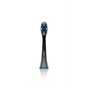 Cabeças de escova de dentes ETA ETA070790600 — 2 unid., compatíveis com escovas de dentes elétricas ETA, cores preto/azul/branco
