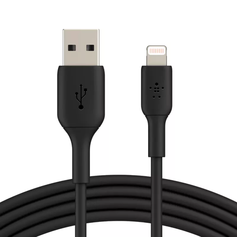 Cabo Lightning Belkin CAA001BT0MBK 0,15 m preto