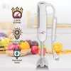 Varinha mágica Adler AD 4625w — misturadora de varinha, 5 velocidades, turbo, 1500 W, lâminas de aço inoxidável, prateado/branco