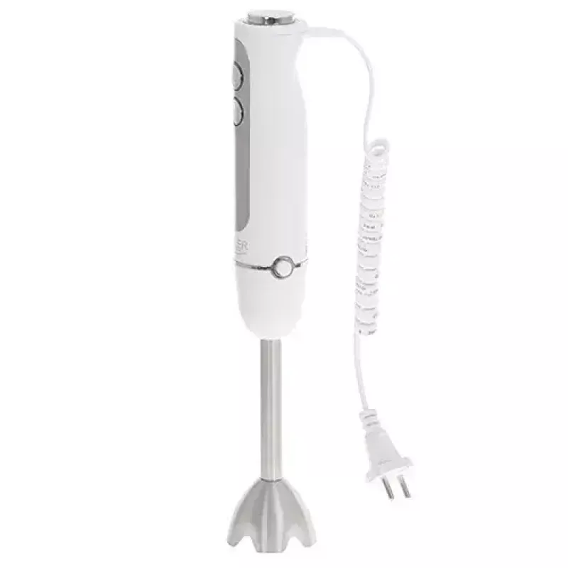 Varinha mágica Adler AD 4625w — misturadora de varinha, 5 velocidades, turbo, 1500 W, lâminas de aço inoxidável, prateado/branco