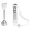 Varinha mágica Adler AD 4625w — misturadora de varinha, 5 velocidades, turbo, 1500 W, lâminas de aço inoxidável, prateado/branco