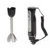 Misturadora de varinha Adler AD 4625B — misturadora manual, 1500 W máx., 850 W potência nominal, 5 velocidades, controlo mecânico, turbo, lâmina de aço inoxidável, preto