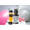 Misturadora desportiva Adler AD 4081 — misturadora pessoal portátil, 800 W de pico, copo de 0,57 l, lâminas de aço inoxidável, 2 garrafas