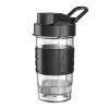 Misturadora desportiva Adler AD 4081 — misturadora pessoal portátil, 800 W de pico, copo de 0,57 l, lâminas de aço inoxidável, 2 garrafas