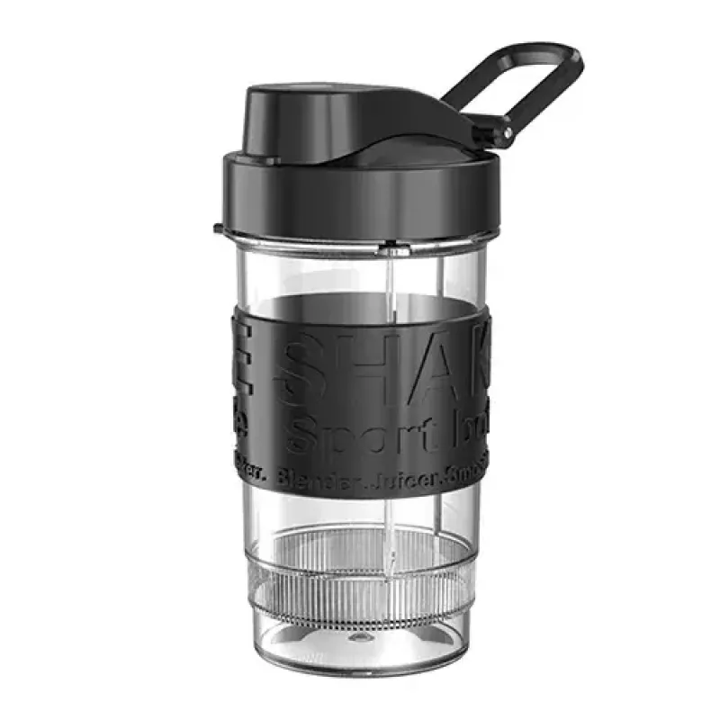 Misturadora desportiva Adler AD 4081 — misturadora pessoal portátil, 800 W de pico, copo de 0,57 l, lâminas de aço inoxidável, 2 garrafas