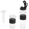Misturadora desportiva Adler AD 4081 — misturadora pessoal portátil, 800 W de pico, copo de 0,57 l, lâminas de aço inoxidável, 2 garrafas