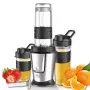 Misturadora desportiva Adler AD 4081 — misturadora pessoal portátil, 800 W de pico, copo de 0,57 l, lâminas de aço inoxidável, 2 garrafas