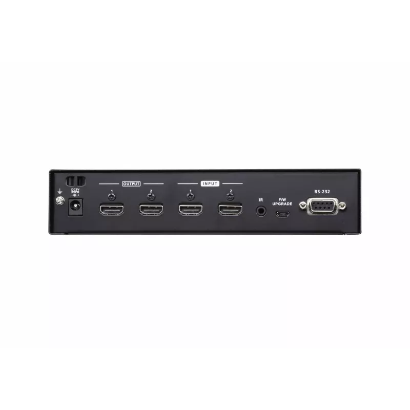 Comutador de matriz HDMI ATEN 2x2 4K, até 15 m, comutador de matriz AV, 10,2 Gbit/s, 340 MHz, 4096 x 2160 píxeis, 4096 x 2160, 3840 x 2160, preto
