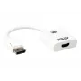 Adaptador ativo DisplayPort para HDMI ATEN True 4K, 4096 x 2160 píxeis, 60 Hz, branco, conversor de vídeo ativo, 0 - 50 °C, -20 - 60 °C