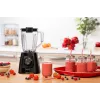 Misturadora de bancada Tefal BL4208 — 600 W, recipiente de plástico de 1,25 l, 2 velocidades, trituração de gelo, preta