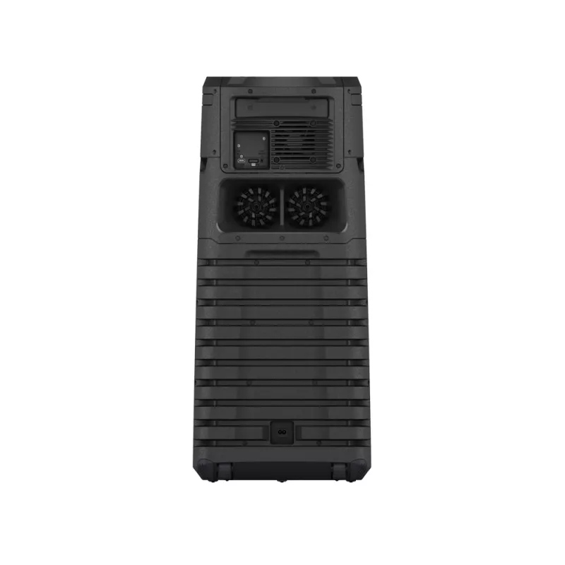 Sony MHCV43D.CEK, microsistema de áudio doméstico, preto, FM, CD, CD-R, CD-RW, DVD, DVD-R, DVD-RW, 0,5 W, 349,5 mm