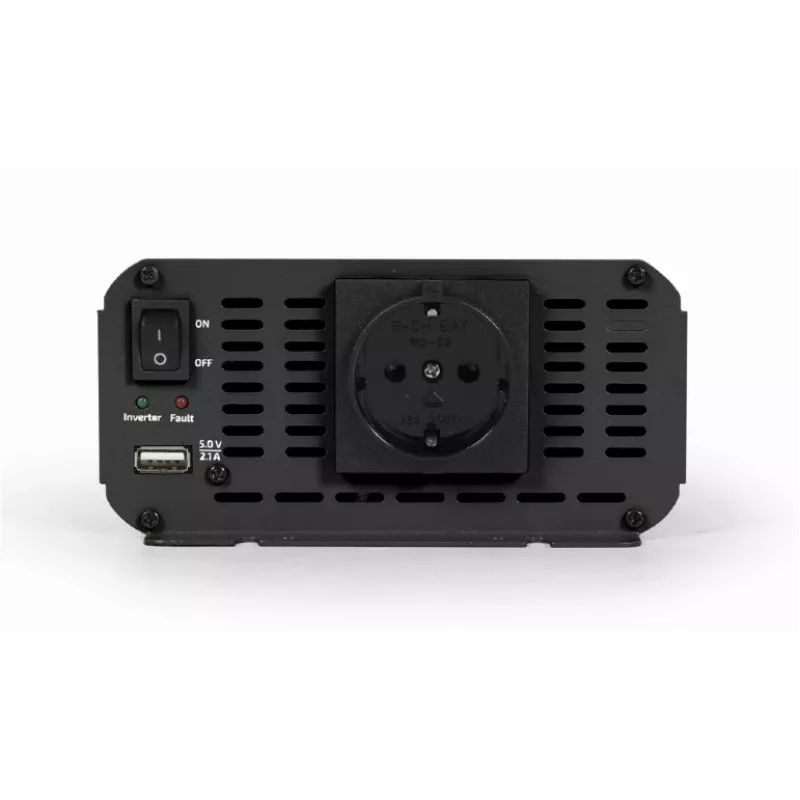 Inversor de corrente para automóvel GEMBIRD 12V, 800W