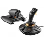 Thrustmaster T-16000M FCS Hotas preto, laranja USB joystick analógico / digital PC