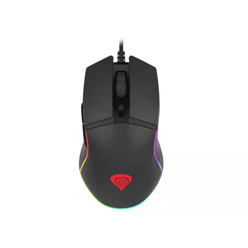 Rato gaming GENESIS Krypton 220 para destro, USB Type-A, ótico, 6400 DPI
