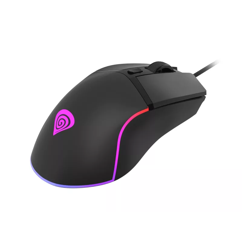 Rato gaming GENESIS Krypton 220 para destro, USB Type-A, ótico, 6400 DPI