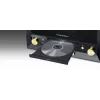 Muse MT-112 W gira-discos micro sistema com CD, USB, Bluetooth, rádio FM, 33/45/78 rpm, castanho