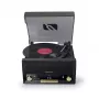 Gira-discos com acionamento direto Muse MT-112 W — semiautomático, 20 W RMS, saída de 3,5 mm, LCD, AC 100–240 V